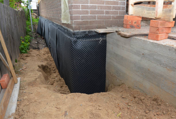 Happy homeowners after waterproofing job in Succasunna
